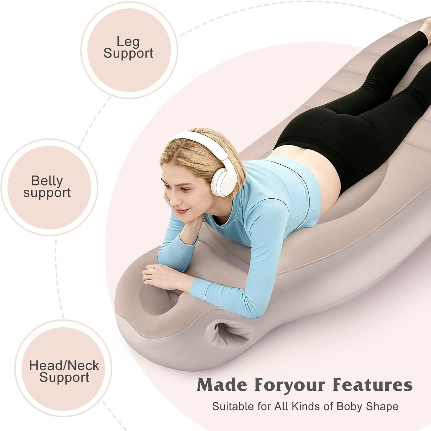 Sharple -  Belly Sleep Pregnancy Pillow