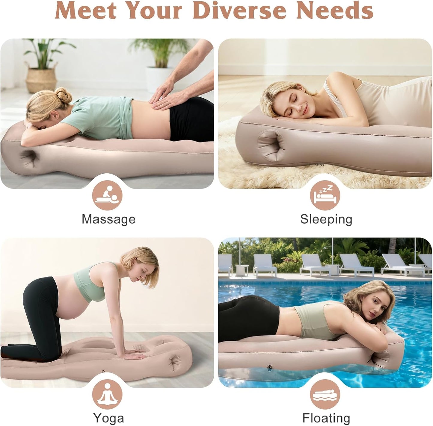 Sharple -  Belly Sleep Pregnancy Pillow