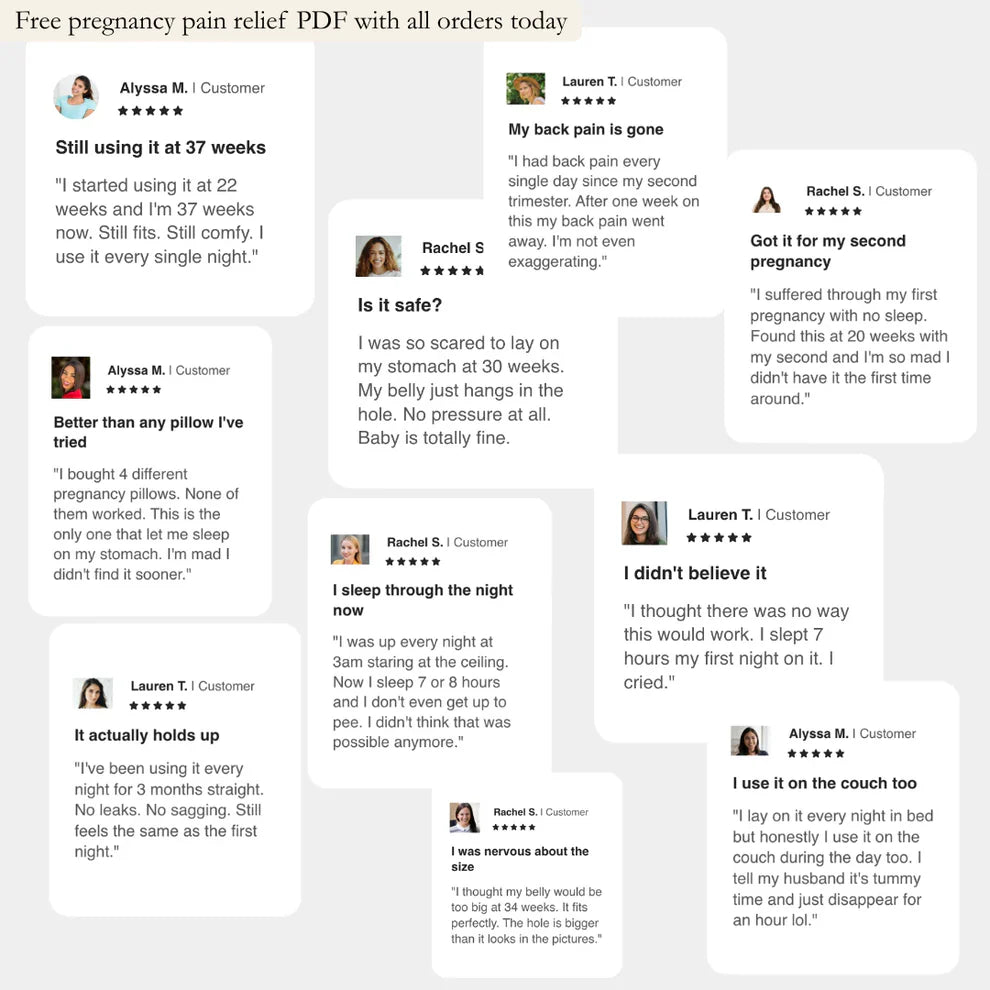 Sharple -  Belly Sleep Pregnancy Pillow